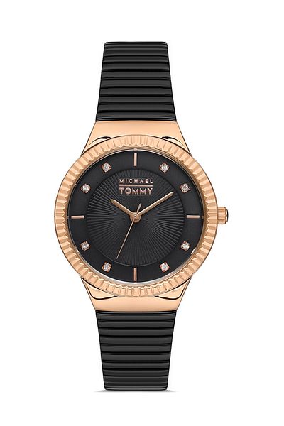 MICHAEL TOMMY Women's Steel Wristwatch - Mt-22114L-Syrsy72