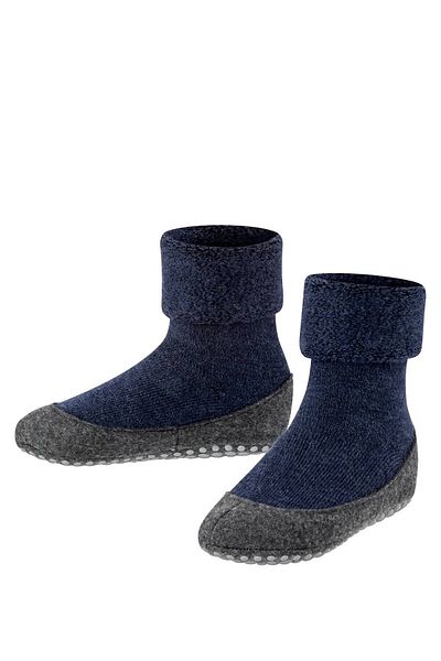 FALKE Kinder Hausschuhe - Cosyshoe, Pantoffeln, Anti-Rutsch, Schurwolle