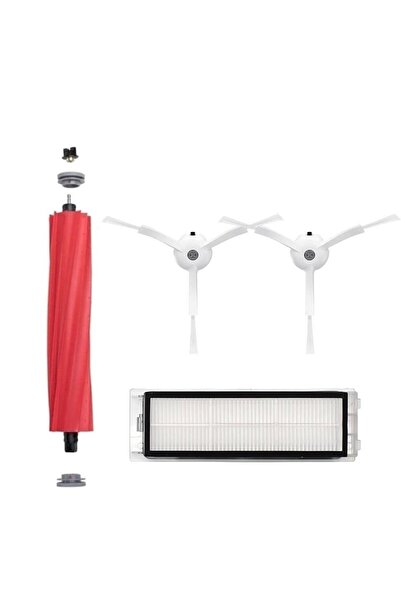 Roborge Set de 4 piese de schimb compatibile cu aspiratorul robot Roborock Q Revo