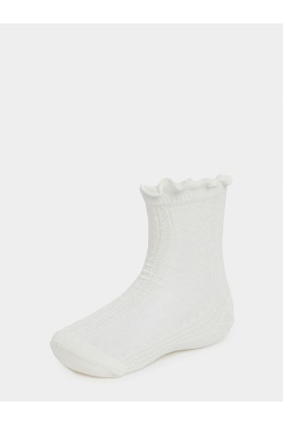 Styli Lettuce Edge Knit Socks