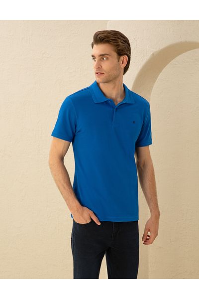 Pierre Cardin 50291625-vr045 Μπλουζάκι Basic Model Saks Slim Fit