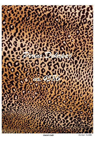 LİNEART Lineart Pirinç Dekopaj Kağıdı No:L4586- 29x42cm