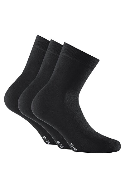 Rohner Basic Unisex Socken, 3er Pack - Soft Touch, Kurzsocken, Viskose-Mix