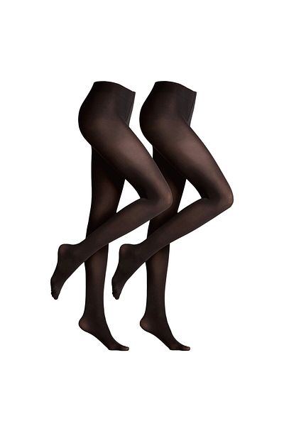FALKE Damen Feinstrumpfhose 2er Pack – Pure Matte 50 Den, transparent, halb undurchsichtig