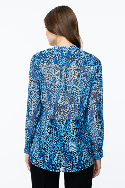 Ekol Γυναικεία μπλούζα με μακρυμάνικο σχέδιο - 2049 Saks