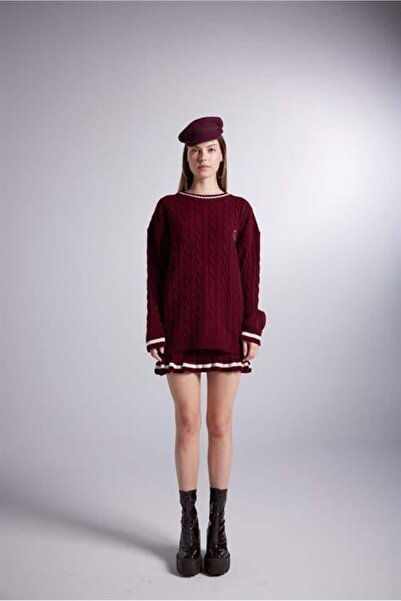 Markano Claret Red Harold Knitwear Sweater