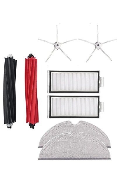 Roborge Set de 8 piese de schimb compatibile cu aspiratorul robot Roborock Q8 Max +