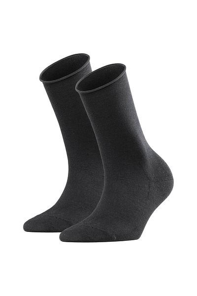 FALKE Active Breeze Damen Socken 2er-Pack – Uni & Rollbündchen Lyocell Faser
