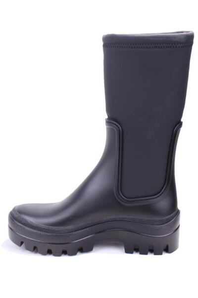 IGOR W10301 Soul Engomado Μαύρες καθημερινές γυναικείες μπότες βροχής