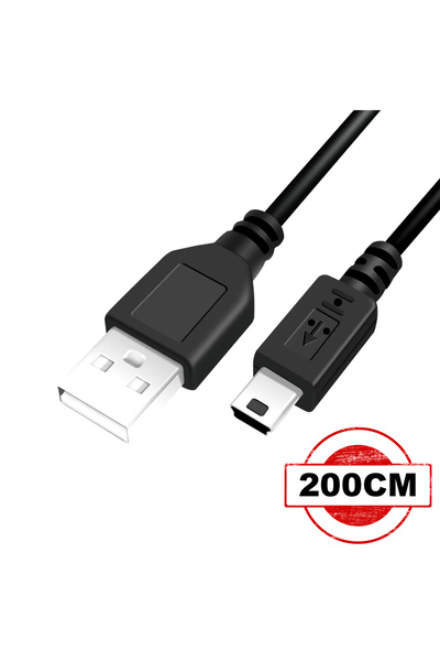 Microcase Mini USB Data Şarj Kablosu Kamera Mp3 Mp4 Ps3 Radyo Navigasyon Şarj...
