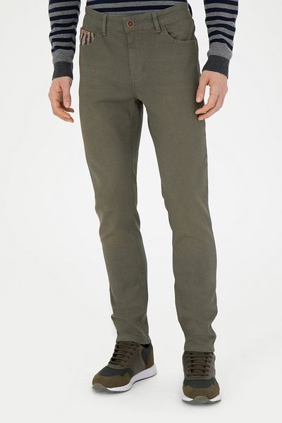 U.S. Polo Assn. Мъжки дънки в цвят каки - 50272596-VR027