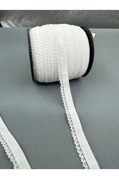 paşateks since 1995 şekil 5 Meters White Underwear Rubber - 1 cm