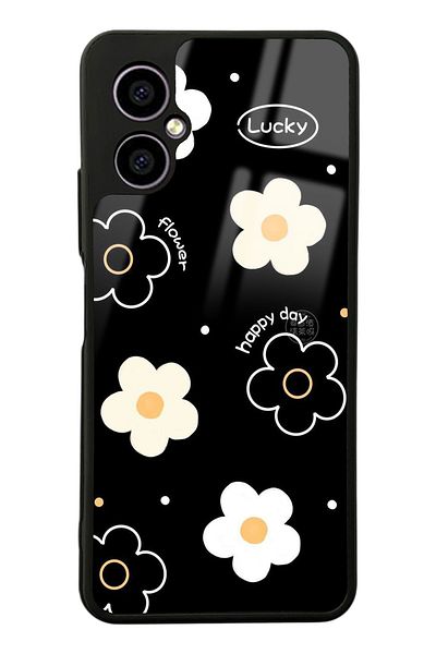 Spoyi غلاف هاتف لامع بتصميم Lucky Happy Day من Omix X3