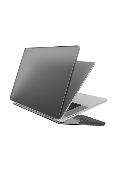 VONMAEHLEN Vonmahlen Şeffaf Kapak & Kılıf for MacBook MacBook Air (2022) Mat - Siyah