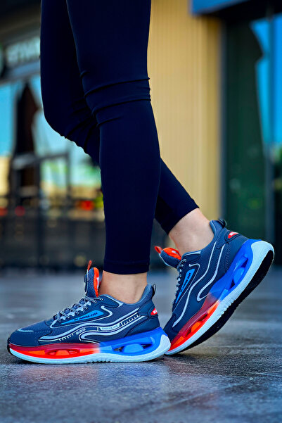 LUXEON Pantofi de damă, cu șireturi, cu talpă transparentă, ortopedică, foarte confortabilă, ușoară, pantofi sport eleganti pentru mers zilnic