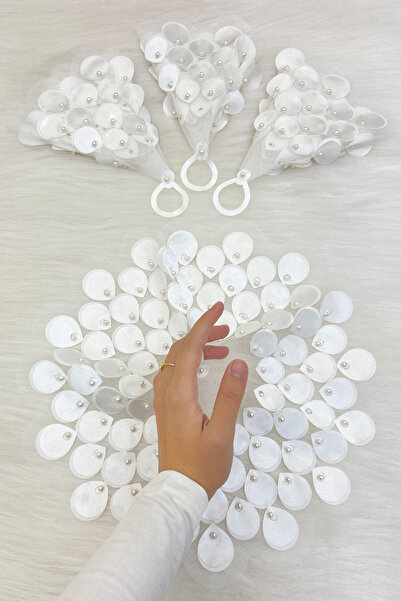 ZEYMERADE منديل عريس وعروس أبيض، منديل عروس وعروس أبيض مفصل باللؤلؤ، منديل خت...