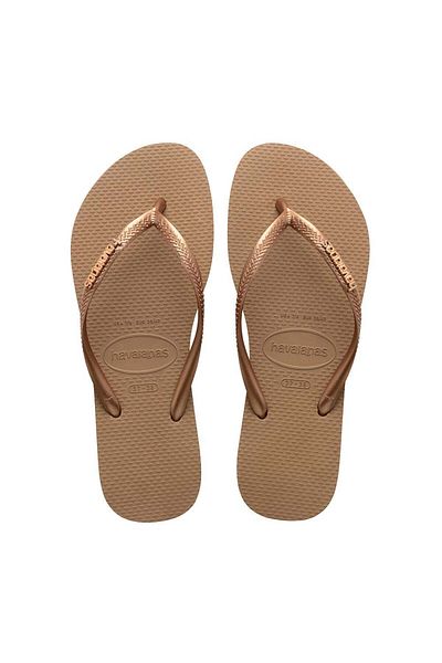 Havaianas HAV. SLIM LOGO METALLIC ROSE GOLD 4119875