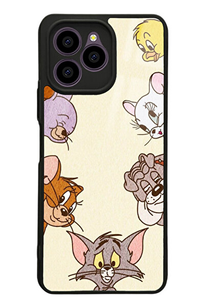 Spoyi Omix X6 Tom and Jerry Tasarımlı Glossy Telefon Kılıfı
