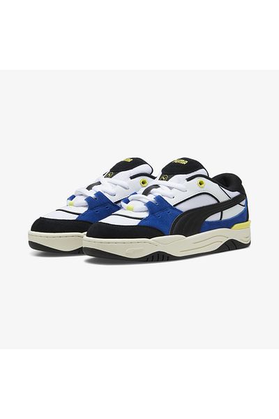 Puma Puma Bl 180 Lace up - White and Cobalt Glaze