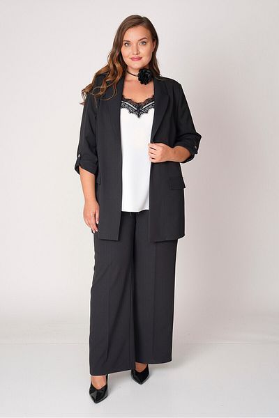 Büyük Moda Blazer Jacket - Curved Sleeve Design