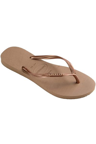 Havaianas HAV. SLIM LOGO METALLIC ROSE GOLD 4119875