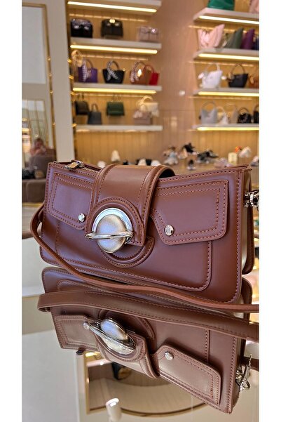 KRISTE BELL İthal Düğme Kapak Model Kadın Çanta