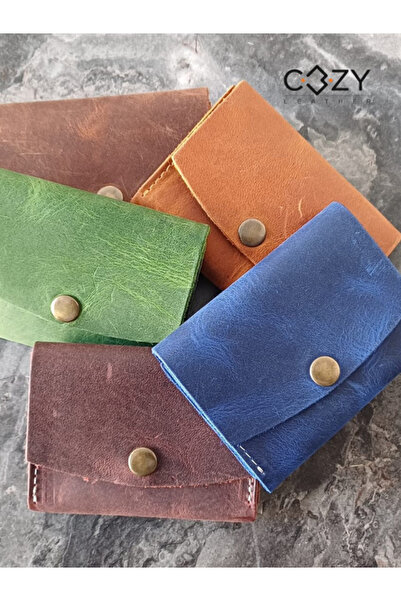 Cozy Leather %100 GERÇEK DERİ KÖRÜK CÜZDAN