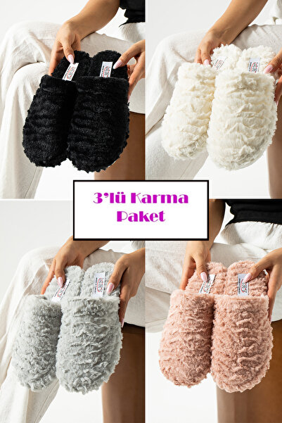 star shoes Παντόφλες Χειμερινού Σπίτι 3 τεμαχίων Χειμερινές Παντόφλες Παντόφλες Επισκεπτών