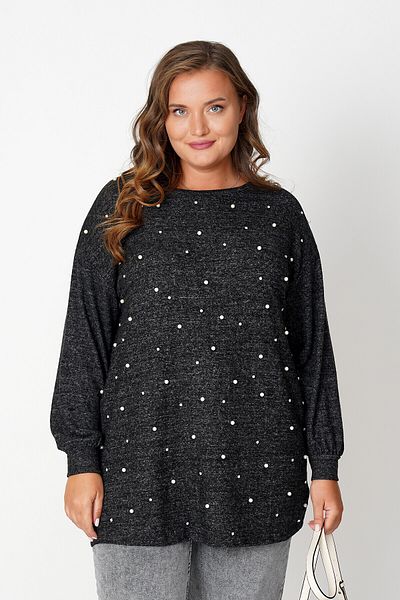 Büyük Moda BLUZĂ BRODATĂ PERLE
