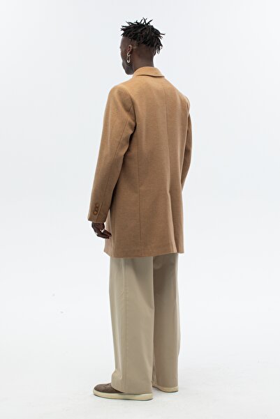ABOUT US Men's Standard Fit Kaşe Coat # 4340