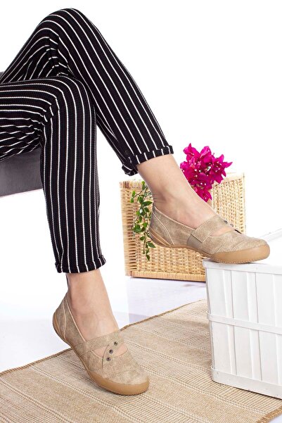 Aymer Ortopedik Ped Vizon Kot Kadın Ayakkabı