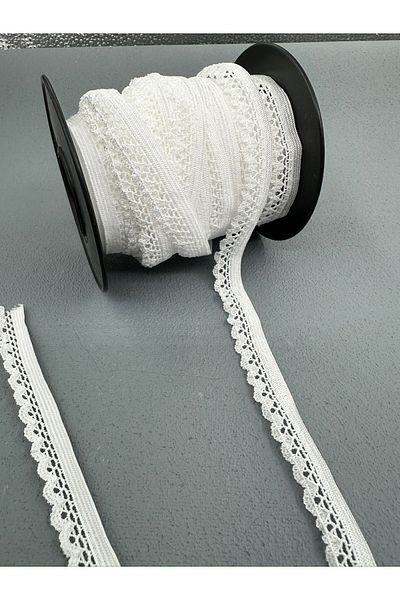 paşateks since 1995 şekil White 1.5 cm Underwear Rubber - 5 Meters