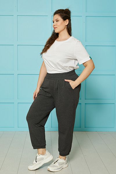 Büyük Moda COMBED COMFORTABLE CARROT PANT