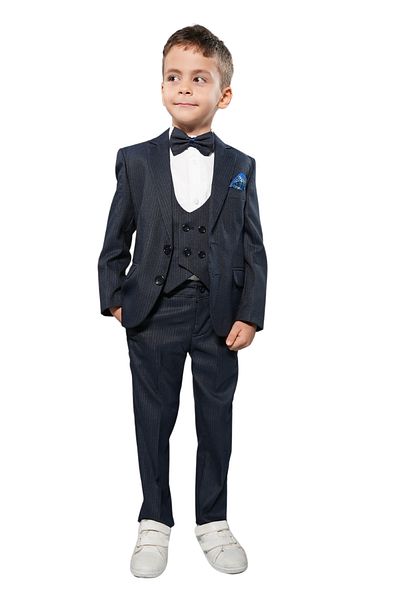 Melantis Black Boy's Suit