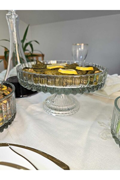 AYZ HOME 3 Piece Cut Crystal Glass Salad Set