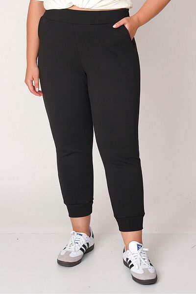 Büyük Moda PANTALONI JOGGER DE BUMBAC DE BAZĂ