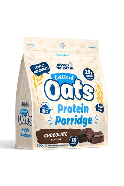 applied nutrition Critical Oats Protein Porridge, Chocolate, 600 Gm