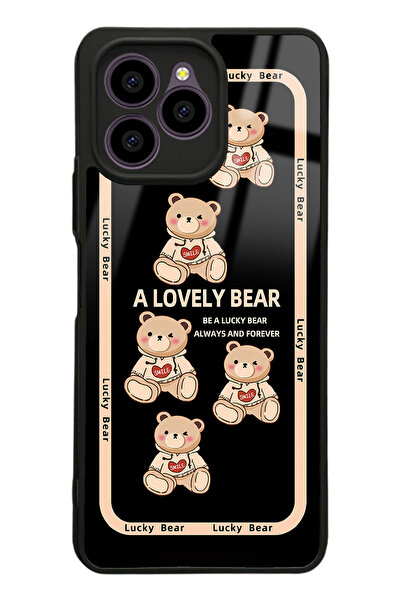 Spoyi Omix X6 Lucky bear Tasarımlı Glossy Telefon Kılıfı