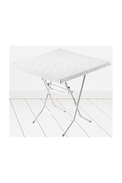 Comfort Palmiye 80x80 Rattan Bahçe Masası Teras Bahçe Balkon Masası