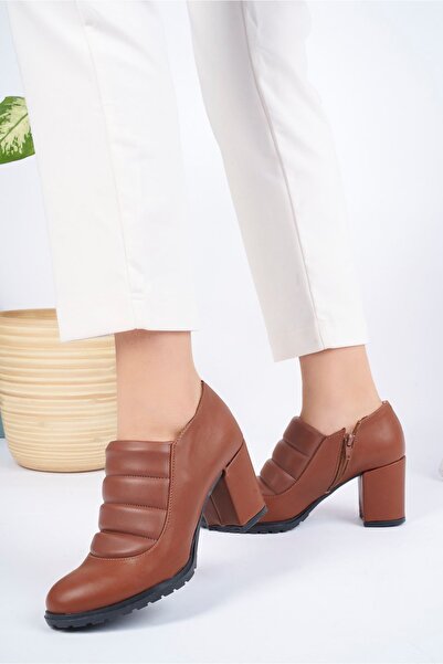 Aymer Taba Cilt Kadın Ayakkabı