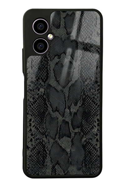 Spoyi Omix X3 Yılan Derisi Tasarımlı Glossy Telefon Kılıfı