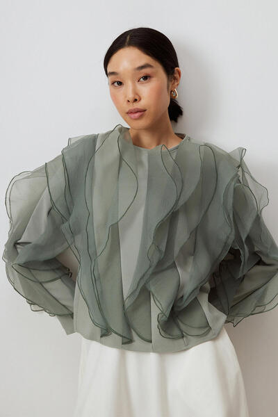 Touché Privé LENDKEREKES KRÉP TUNIKA