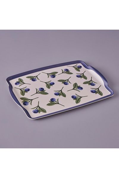 Bella Maison Purple Blueberry Melamine Tray - 42X31 cm