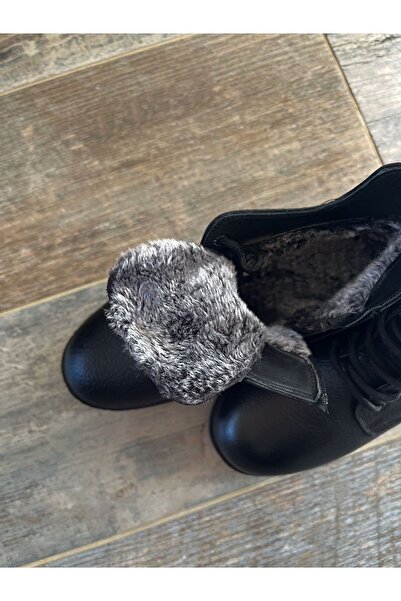 TRODONS Cizme de iarnă din piele naturală pentru femei