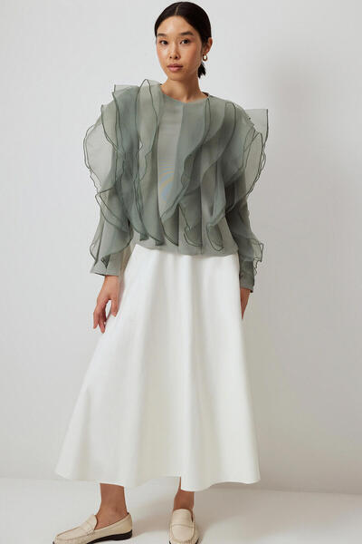 Touché Privé LENDKEREKES KRÉP TUNIKA