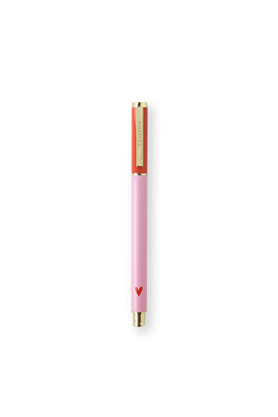 Chapters Premium Roller Pen, Pink & Orange