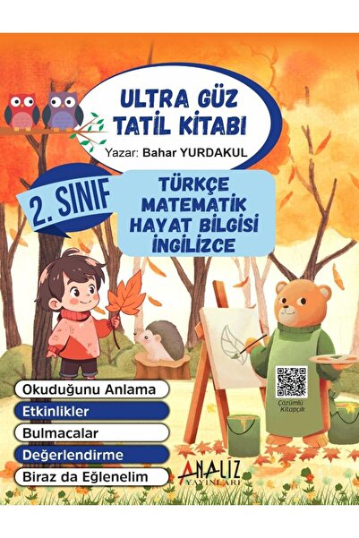 Analiz Yayınları 2.SINIF ULTRA GÜZ TATİL KİTABI