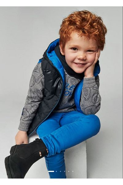 MAYORAL Pantaloni Blue Slim Fit Model 04539-32