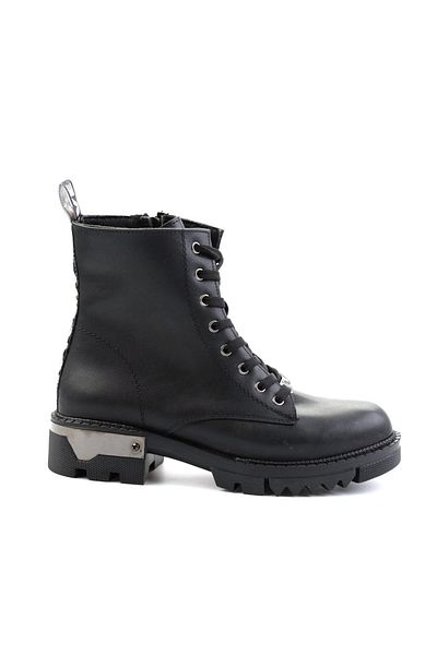 Bambi Schwarze schwarze Damenstiefel & Bootie K02703021109
