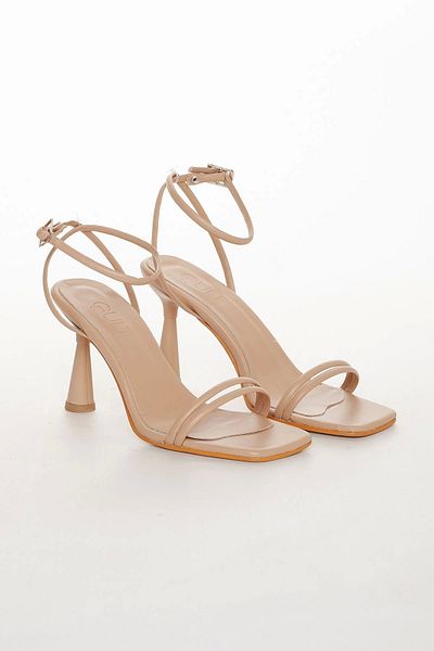 MFT AYAKKABI Nud 9 cm Pantofi cu toc subțire